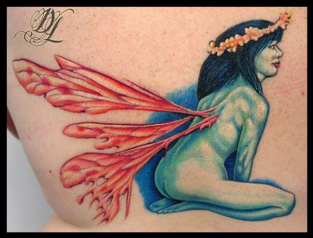 Tattoos - Fairy Tattoo - 64030